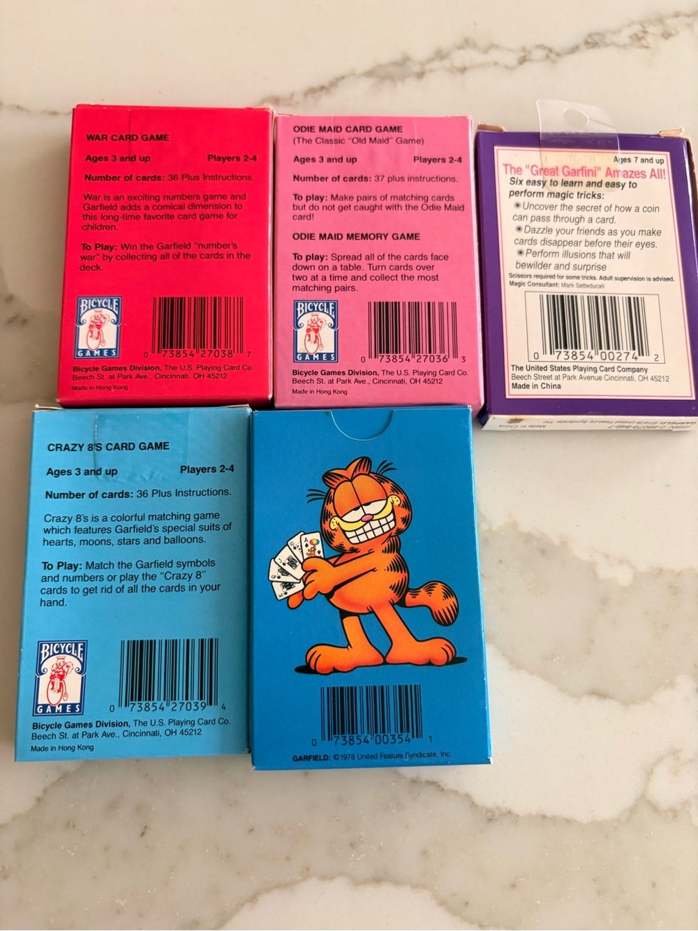 Garfield Playing Cards Set - - Picture 2 of 2